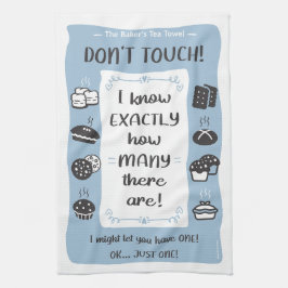 The Baker's Tea Toolo Gift (Blue) キッチンタオル