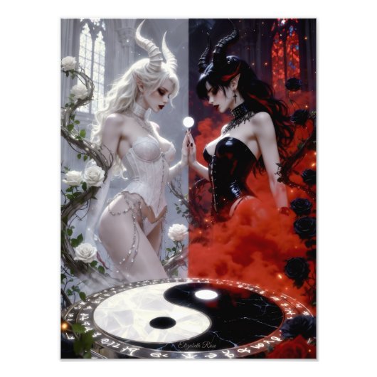 The Balance of Beauty  フォトプリント (正面)