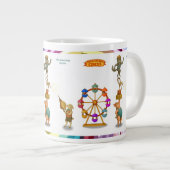 The Balancing Bunch ジャンボコーヒーマグカップ (正面右)