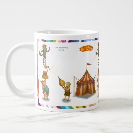 The Balancing Bunch ジャンボコーヒーマグカップ (左)