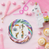 The Balancing Bunch ペーパープレート (パーティー)