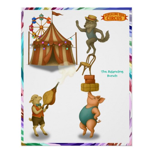 The Balancing Bunch ポスター (正面)