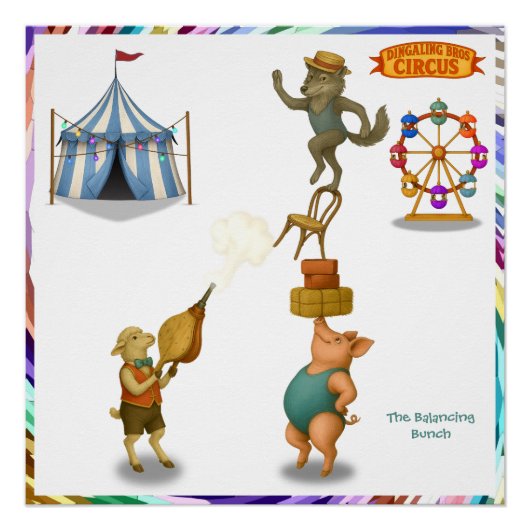 The Balancing Bunch ポスター (正面)