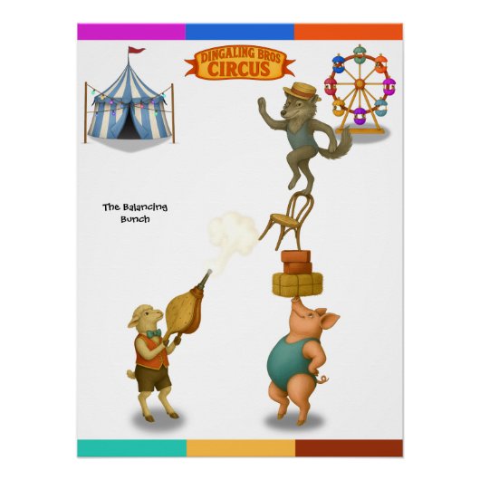 The Balancing Bunch ポスター (正面)