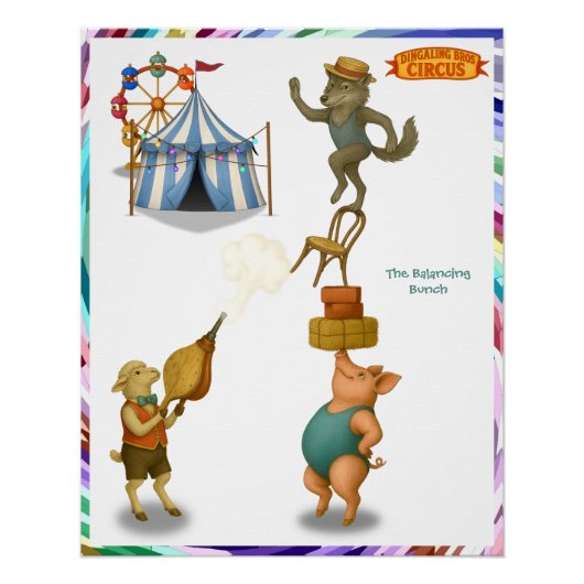 The Balancing Bunch ポスター (正面)