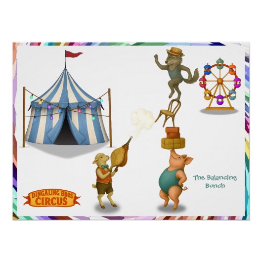 The Balancing Bunch ポスター (正面)