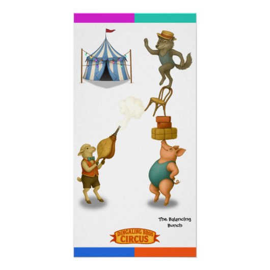 The Balancing Bunch ポスター (正面)