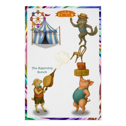 The Balancing Bunch ポスター (正面)