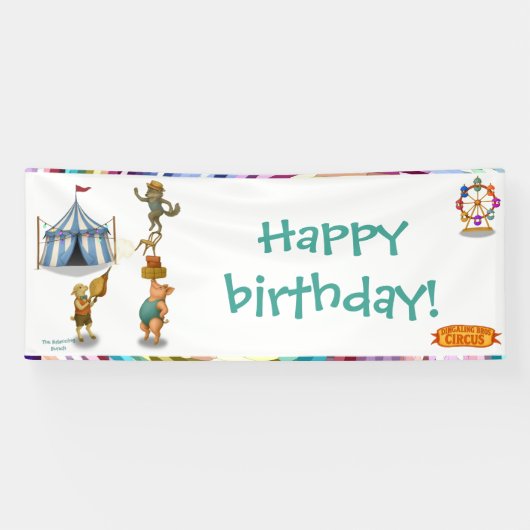 The Balancing Bunch 横断幕 (横)