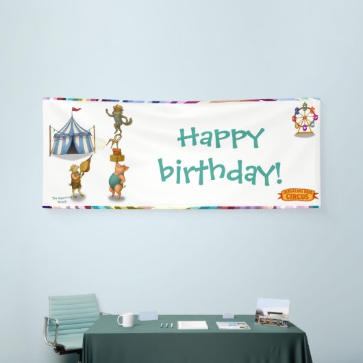 The Balancing Bunch 横断幕 (トレードショー)