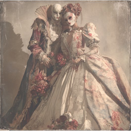 The Ballade of Her Bones — Gothic Fine Art  シール (正面)