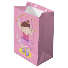 The Ballerina Jumping Rope ミディアムペーパーバッグ