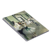 The Ballet Class Edgar Degas    ノートブック (右側)