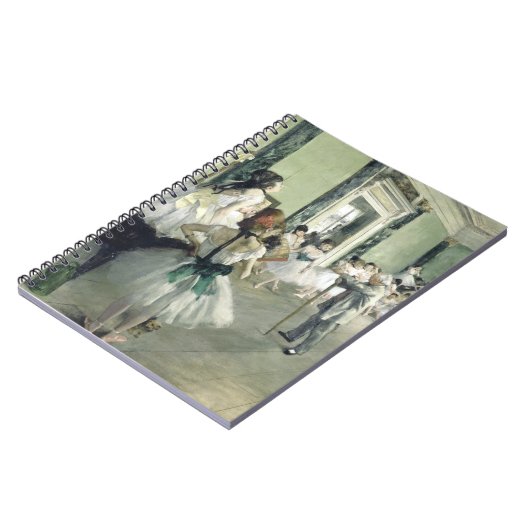 The Ballet Class Edgar Degas    ノートブック (左側)