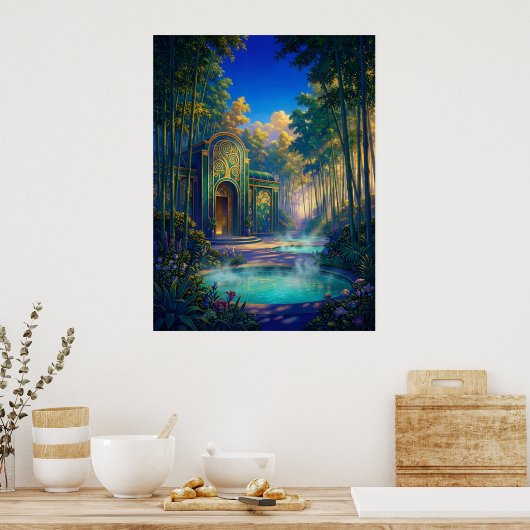 The Bamboo Sanctuary ポスター (キッチン)