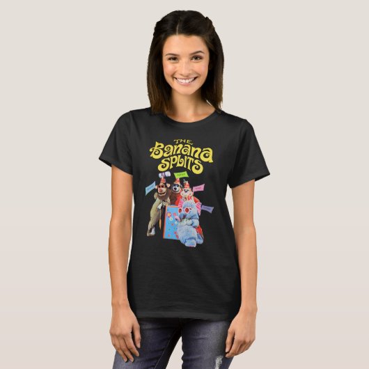 The Banana Splits Retro Cast - Drooper Fleegle Bin Tシャツ (正面フル)