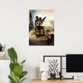 The Banjo Lesson ポスター (ホームオフィス)