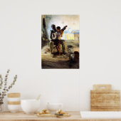 The Banjo Lesson ポスター (キッチン)