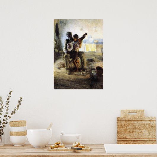 The Banjo Lesson ポスター (キッチン)