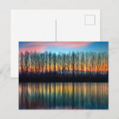 The Bank of the Po | Piedmont Italy ポストカード (正面/裏面)