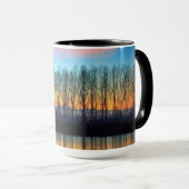 The Bank of the Po | Piedmont Italy マグカップ (正面右)