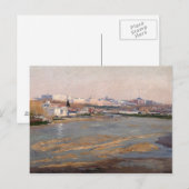 The Banks of the River Manzanares, 1912 (caの油) ポストカード (正面/裏面)