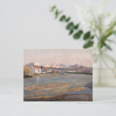 The Banks of the River Manzanares, 1912 (caの油) ポストカード (スタンド正面)
