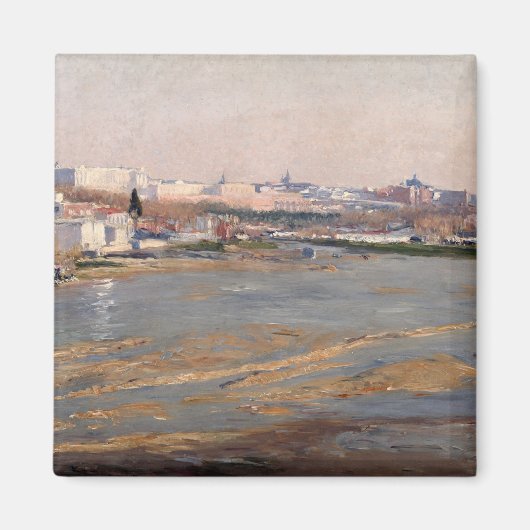 The Banks of the River Manzanares, 1912 (caの油) マグネット (正面)