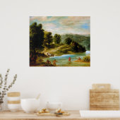 The Banks Of The River Sebou ポスター (キッチン)