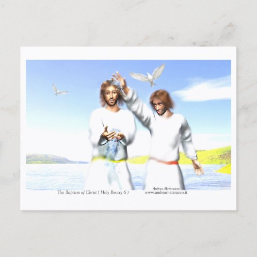The Baptism of Christ ポストカード (正面)