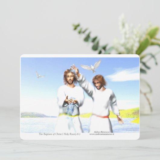 The Baptism of Christ 招待状 (スタンド正面)