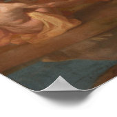 The Baptism of Christ - Nicolas Poussin Fine Art ポスター (角)