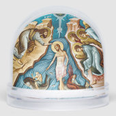 The Baptism of Christ Orthodox Christian Icon (正面)