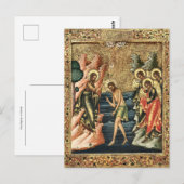 The Baptism of Christ Orthodox Christian Icon ポストカード (正面/裏面)