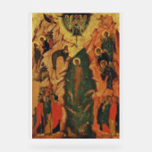 The Baptism of Jesus Christ Byzantine icon アクリルサイン (正面)