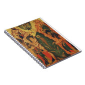 The Baptism of Jesus Christ Byzantine icon ノートブック (右側)