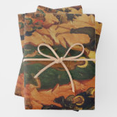 The Baptism of Jesus Christ Byzantine icon ラッピングペーパーシート (インサイチュ)