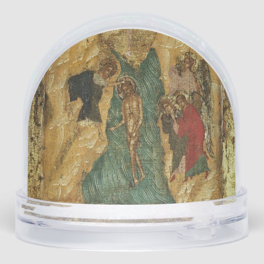 The Baptism of Jesus Christ Orthodox Icon (裏面)