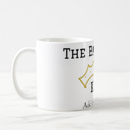 The Barbecue king crownadd name text cooking best  コーヒーマグカップ