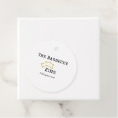 The Barbecue king crownadd name text cooking best  フェイバータグ (インサイチュ)