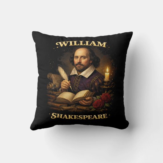 The Bard by Candlelight クッション (裏面)