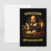 The Bard by Candlelight サンキューカード (正面/裏面)