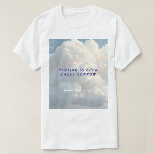 The Bard Tee  Men’s Shakespeare Shirt Tシャツ (デザイン正面)
