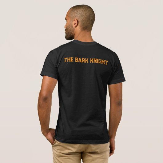 The Bark Knight Tシャツ (裏面フル)