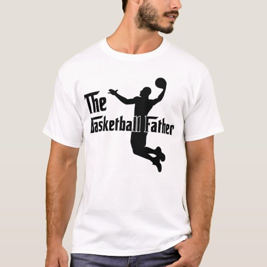 The Basketball Father Basketball Dad Tシャツ (正面)