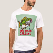 The Bass Calling  Tシャツ (正面)