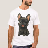 The Bat-Eared Philosopher: Classic French Bulldog Tシャツ (正面)