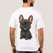 The Bat-Eared Philosopher: Classic French Bulldog Tシャツ (裏面)