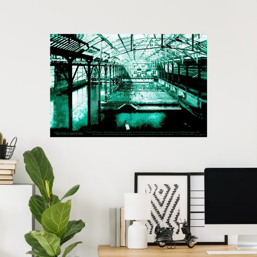 The Bath – ポスター (ホームオフィス)