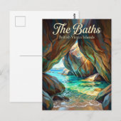 The Baths British Virgin Islands ポストカード (正面/裏面)